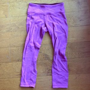 Lululemon reversible crop leggings